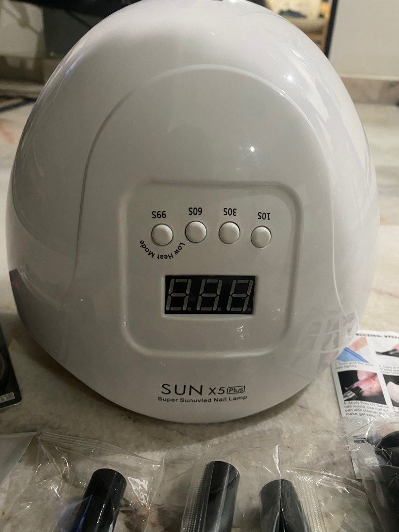 Sun x5 deals plus nail lamp