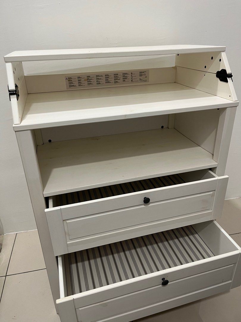 Sundvik baby changing table used