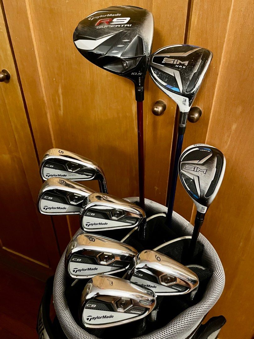 Taylormade Golf Driver Wood Hybrid Iron (SIM), Sports Equipment, Sports