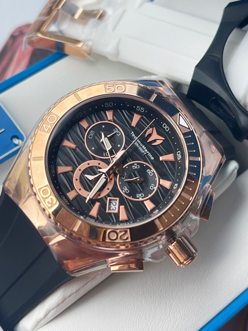 Technomarine Cruise Star TM 115048 (Category: Men's Watches) located in Malabon City. Submitted by hyruwatchesandaccessories (Listing ID 1230112618, Image 2). Description: BEST SELLER‼️ Technomarine Cruise Star TM 115048 🏷8499 only‼️ 📍Mall price: 45k ⌚️48mm ⌚️chronograph ⌚️with extra strap 💦20atm/660ft 🛵Lalamove Ready 💰COD available (200 downpayment) Please visit our fb page: https://m.facebook.com/hyruwatchesandaccessories/ .
