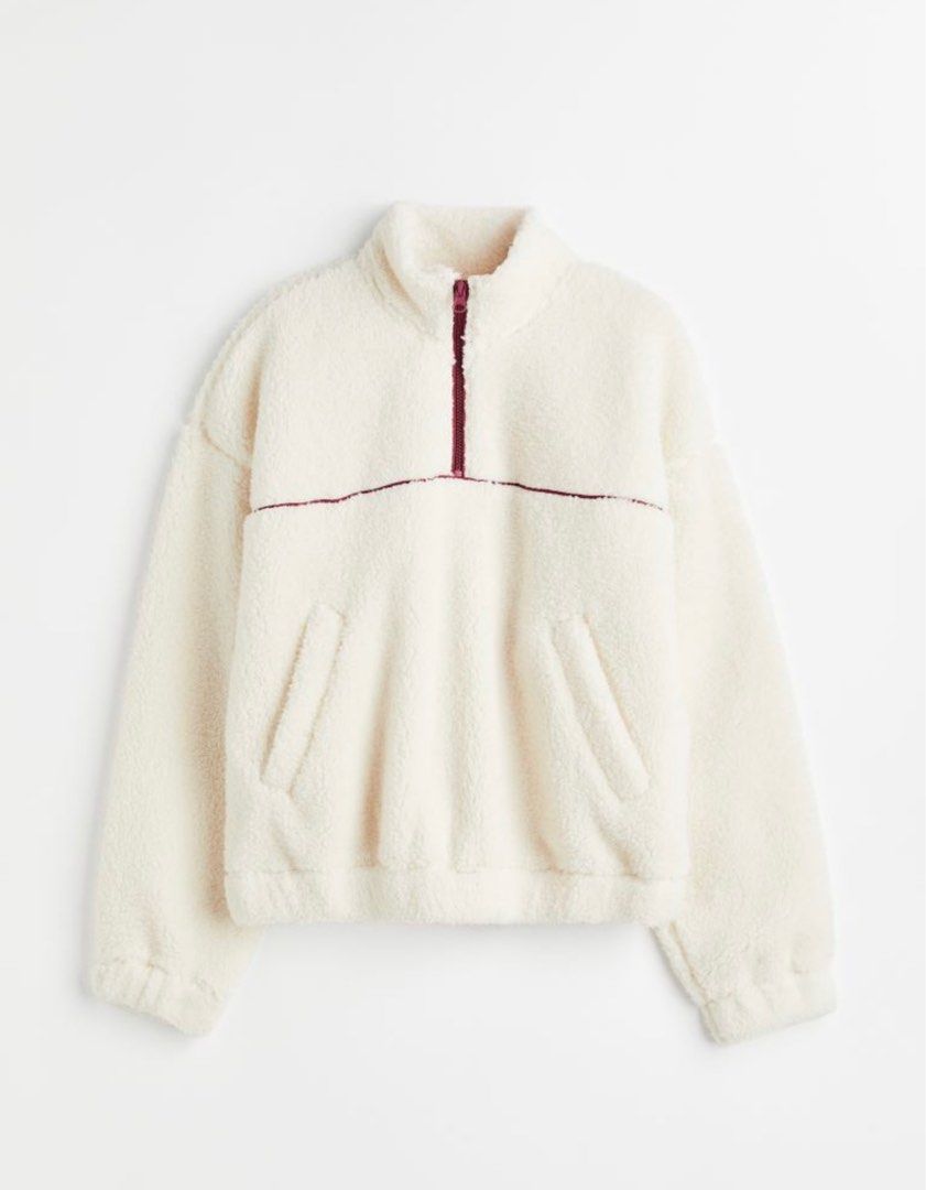 White best sale teddy sweater