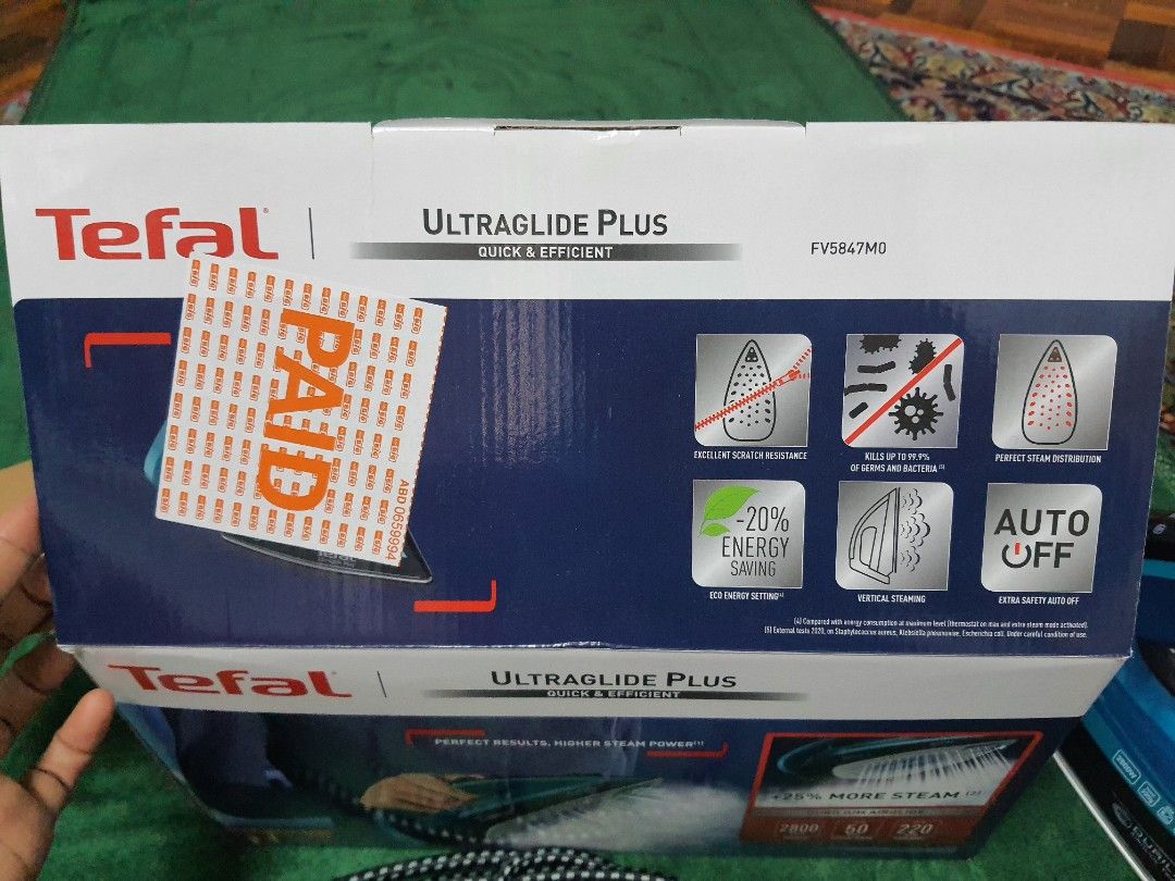 Tefal Iron & Steamers Ultraglide Plus, TV & Home Appliances, Irons