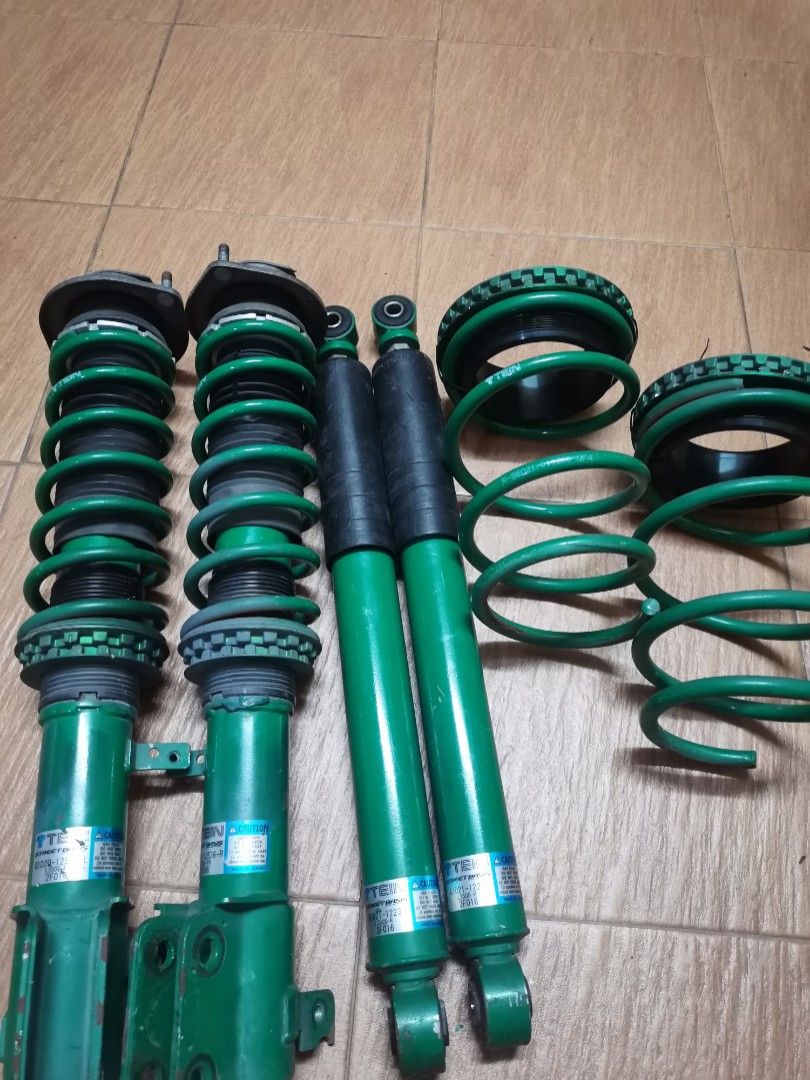 Tein adjustable absorber with spring pnp avy viva kelisa kenari, Auto Accessories on Carousell