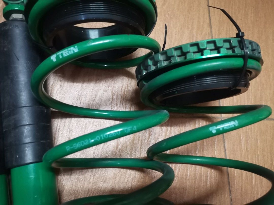 Tein adjustable absorber with spring pnp avy viva kelisa kenari, Auto Accessories on Carousell