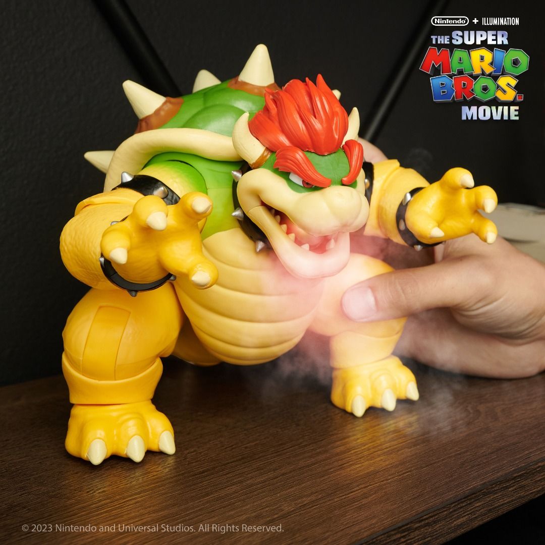 The Super Mario Bros. Movie – 7” Feature Bowser with Fire Breathing Effects  - Nintendo Official Site