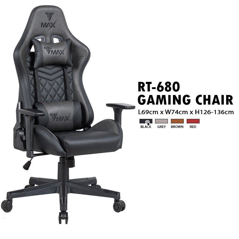 TMAX RT 680 Gaming Chair Furniture Home Living Furniture Chairs on Carousell