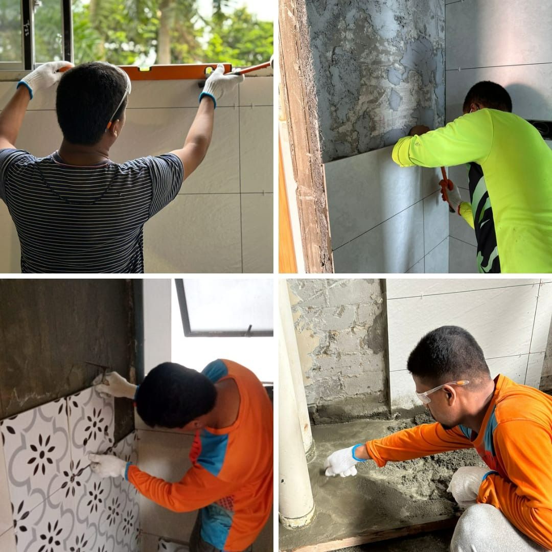 Toilet ,Kitchen Package| Retile Toilet| Retile Kitchen | Overlay bathroom & Kitchen | Tiles Overlay | Toilet & Kitchen renovation | Retile Service | Renovation Contractor hacking demolition renovation63109553265795114