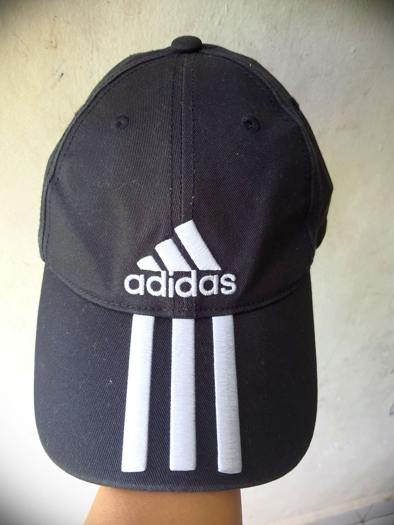 Topi adidas deals garis 3