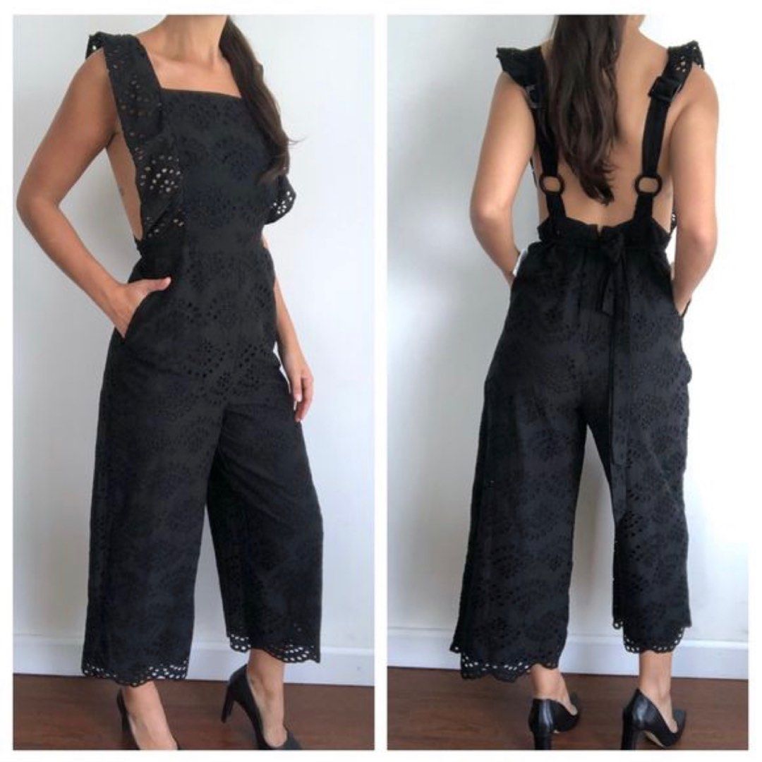 Topshop hotsell broderie jumpsuit
