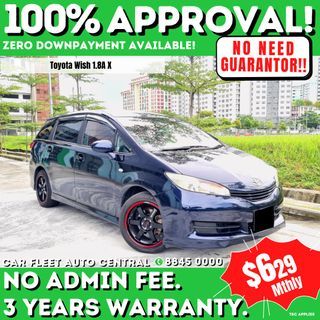 Toyota Wish 1.8 X Auto