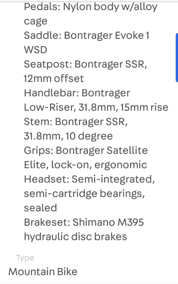 Trek best sale neko slx