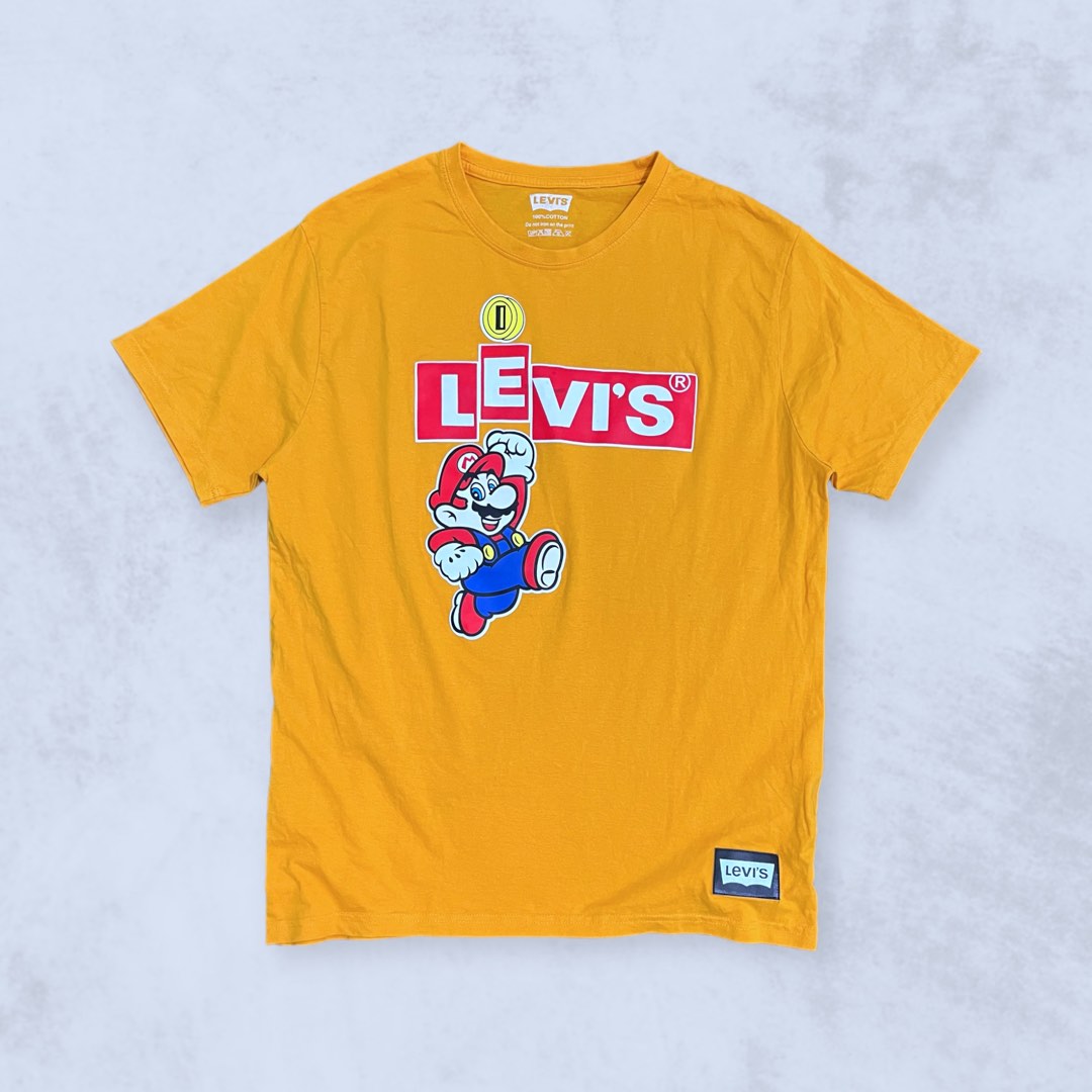 Tshirt Levis X Super Mario On Carousell 