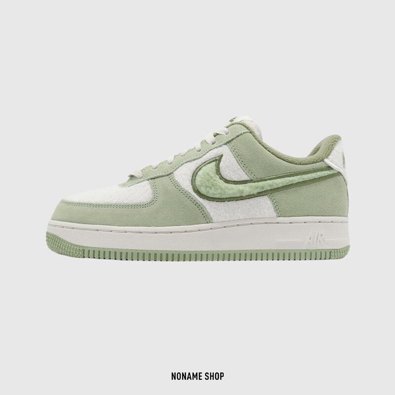 Woman US 6.5 Fleece Green Air Force Women s Fashion Footwear