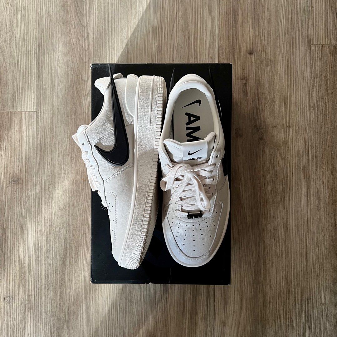 US 9.5 AMBUSH x Nike Air Force 1 Low Phantom