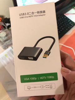 Usb 3.0 to HDTV VGA Adapter