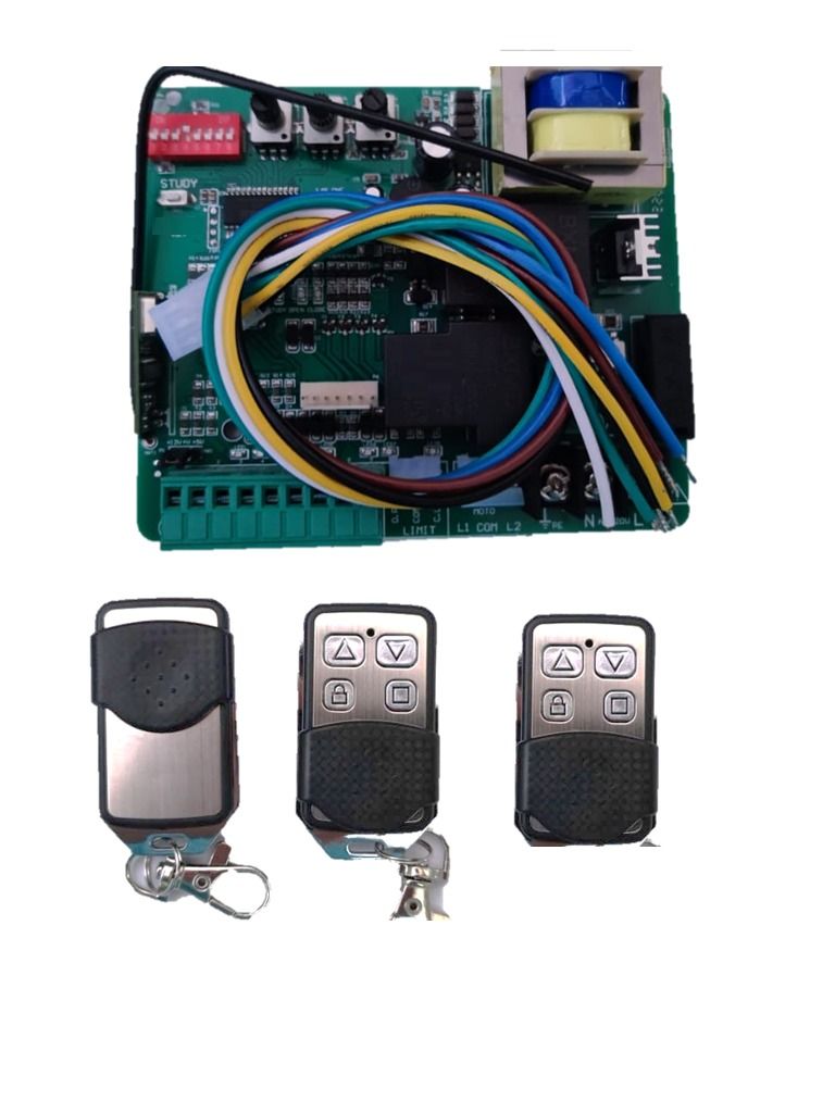 V129C AC AI learning PCB TWO speed Sliding Control panel pcb controller