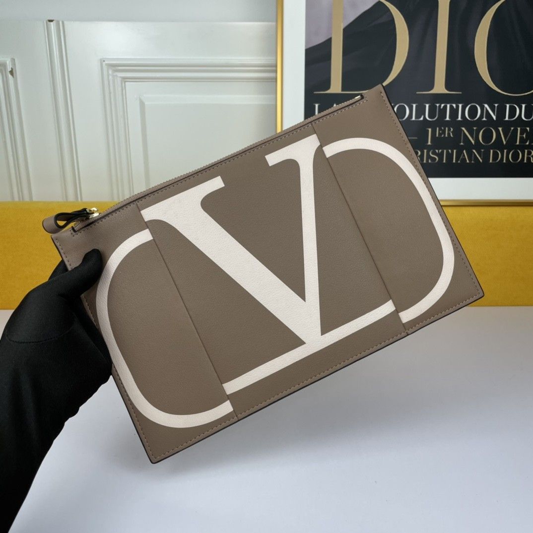 Valentino clutch, Luxury, Bags & Wallets on