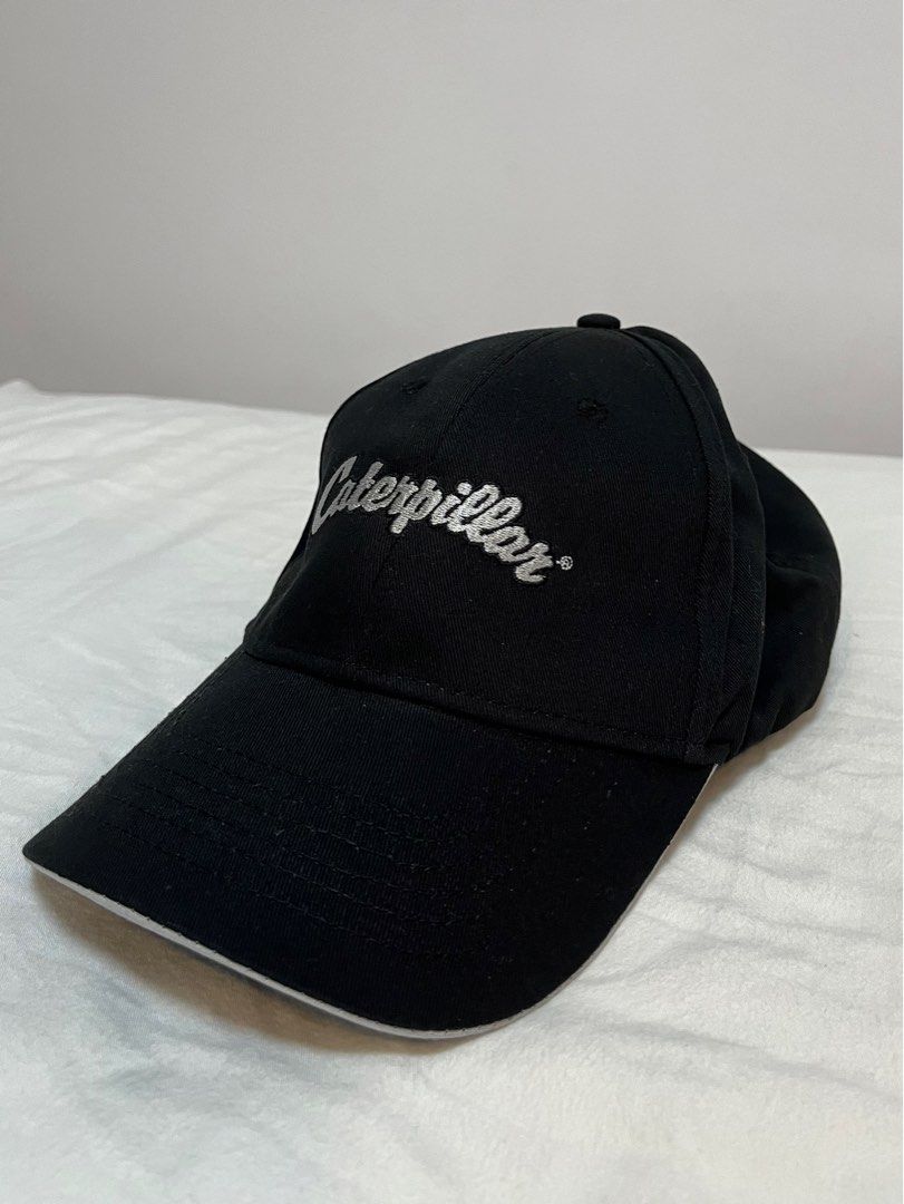 Vintage black CAT cap, Men's Fashion, Watches & Accessories, Caps ...