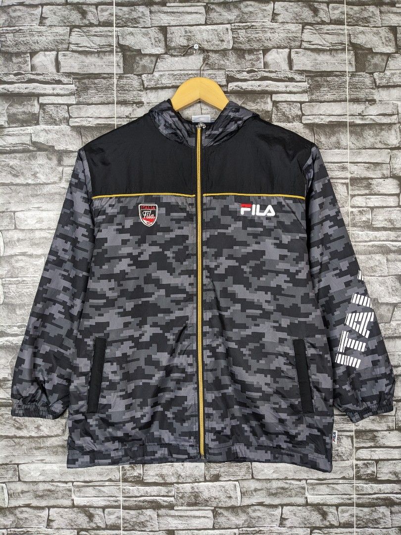 Fila camo new arrivals jacket