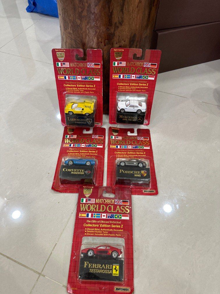 vintage matchbox world class collectors edition series 1, Hobbies