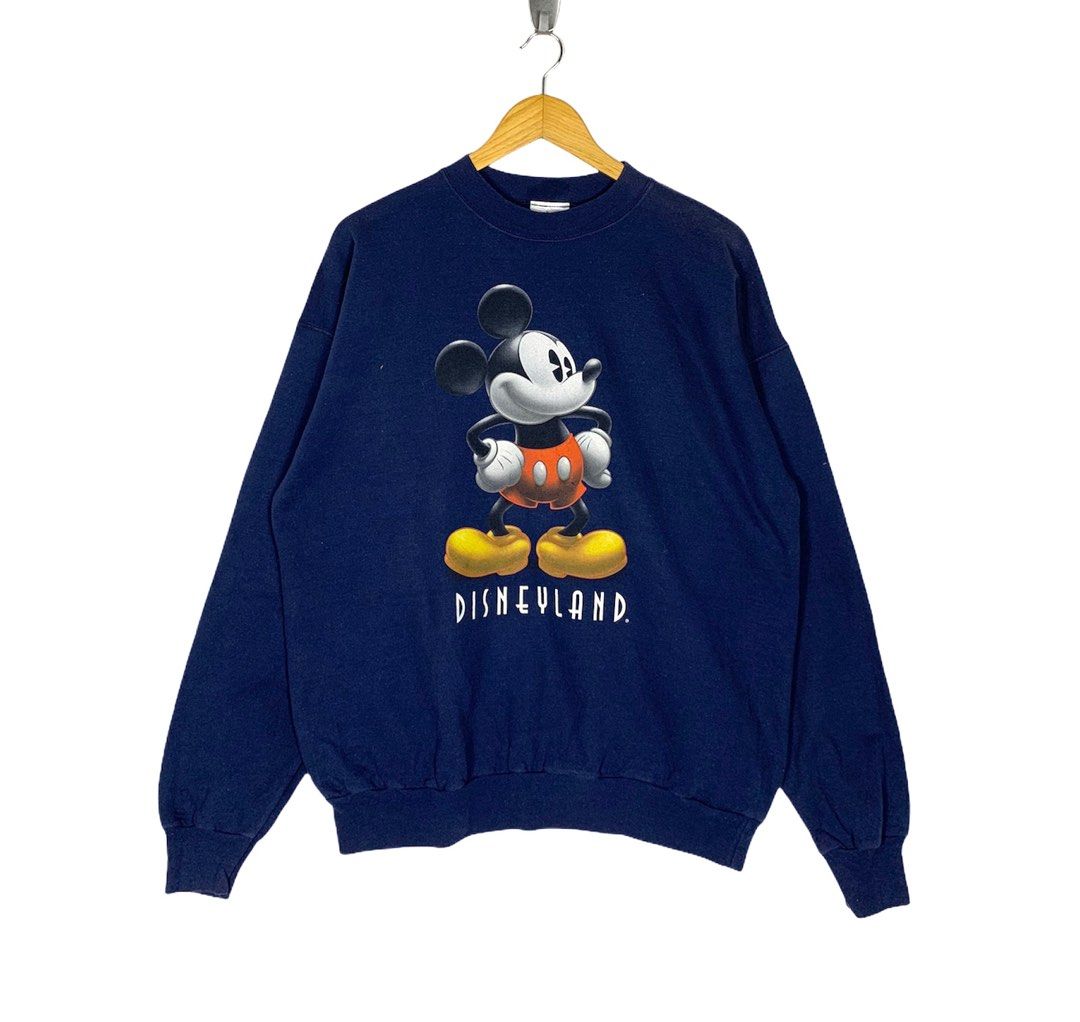 Blue disneyland sweatshirt clearance