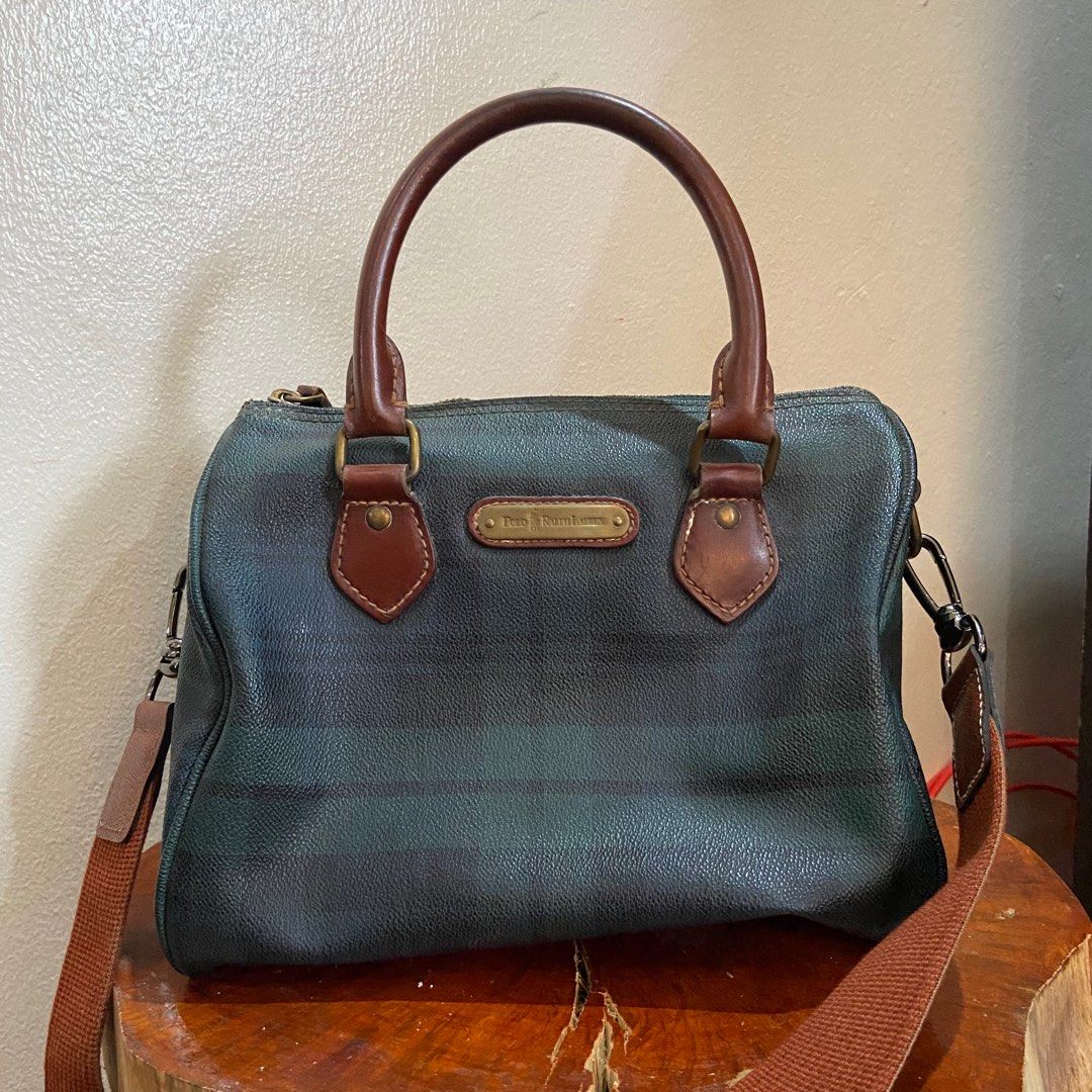 Authentic RL Boston Bag- Ralph Lauren, Luxury, Bags & Wallets on