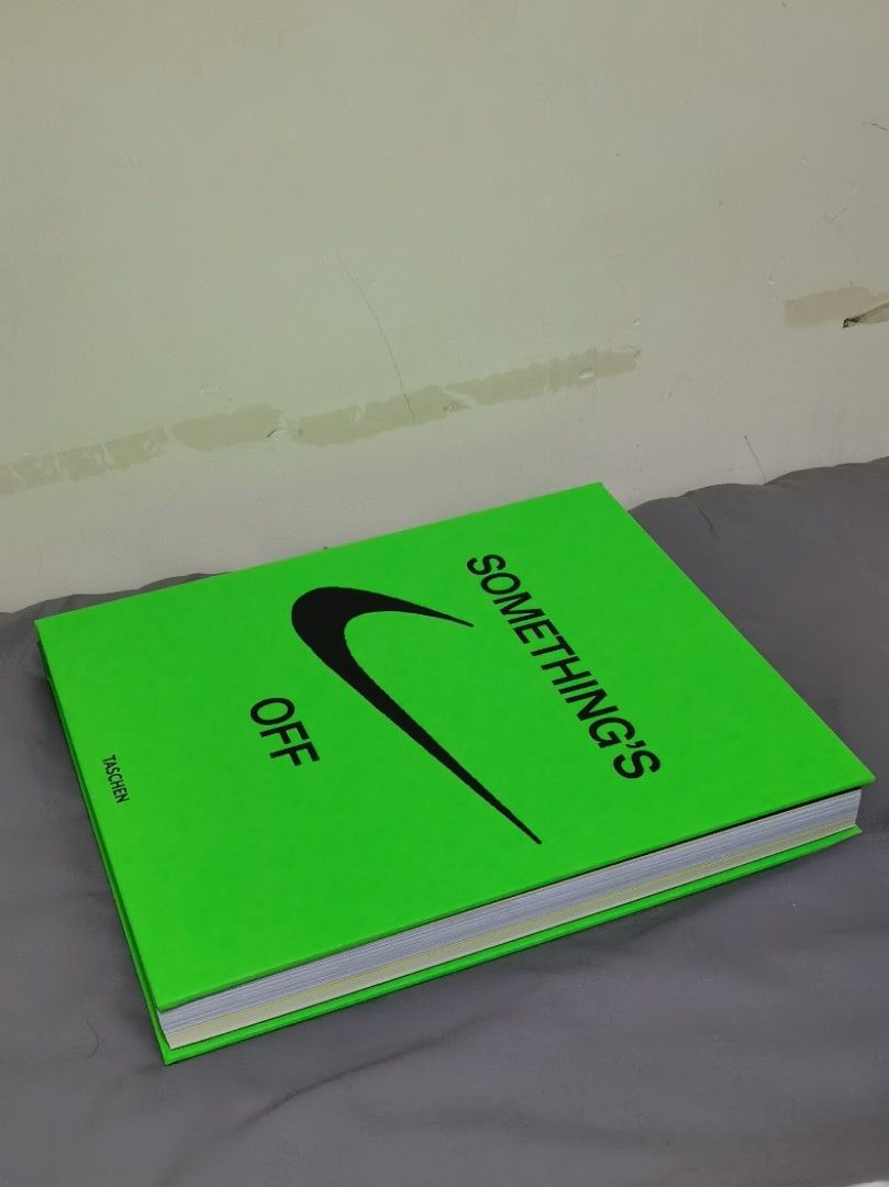 Virgil abloh Nike ICONS Off White book - Something's Off by 