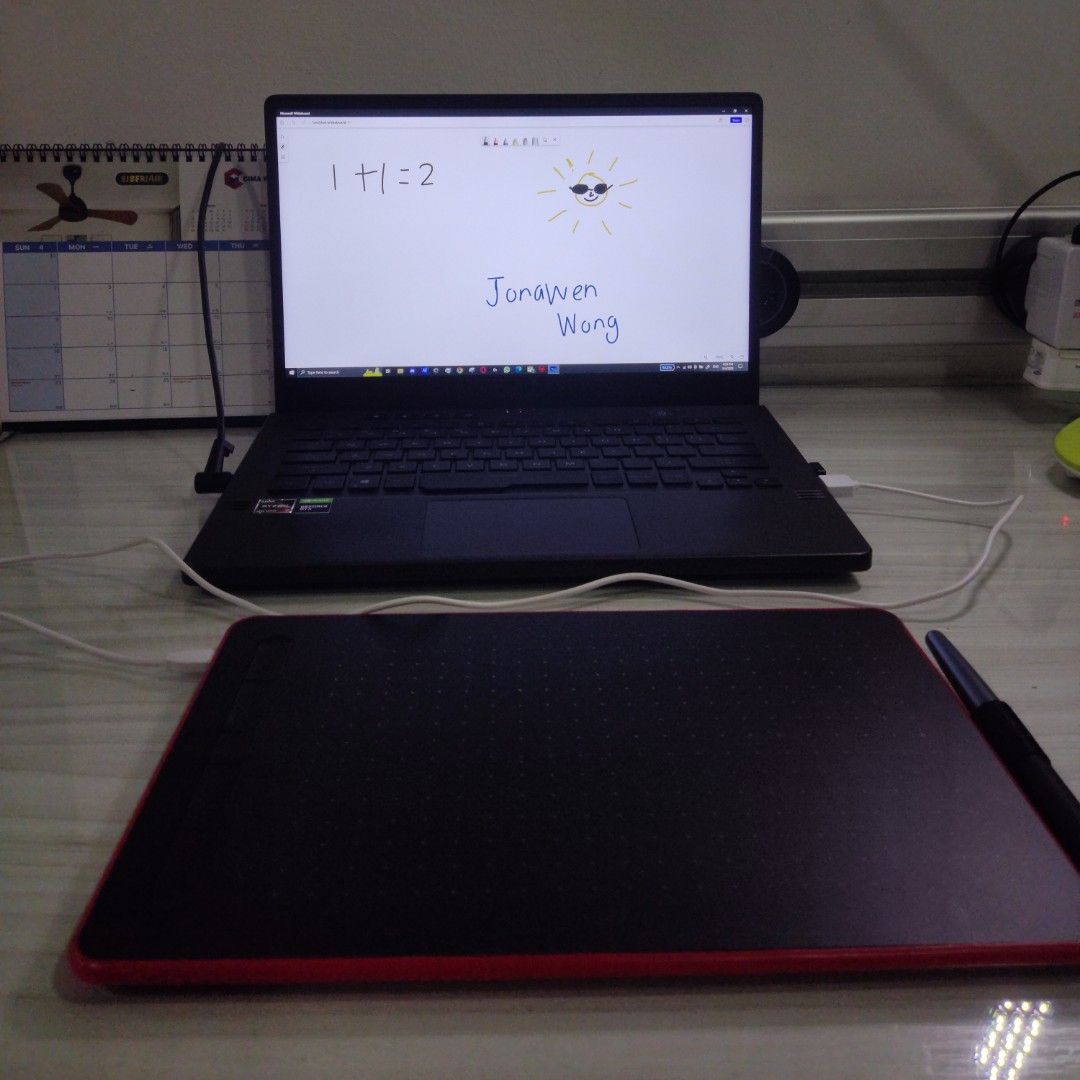 VSON WP9620 LetSketch Graphics Tablet for Drawing, Study, Making Notes, Computers & Tech, Parts