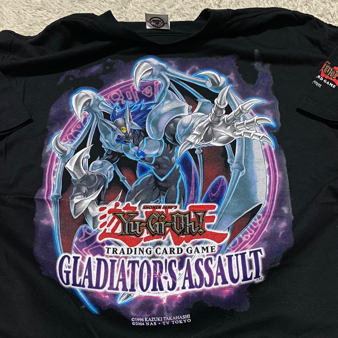 Vtg Yugioh Gladiators Assault, Men's Fashion, Tops & Sets, Tshirts & Polo Shirts on Carousell