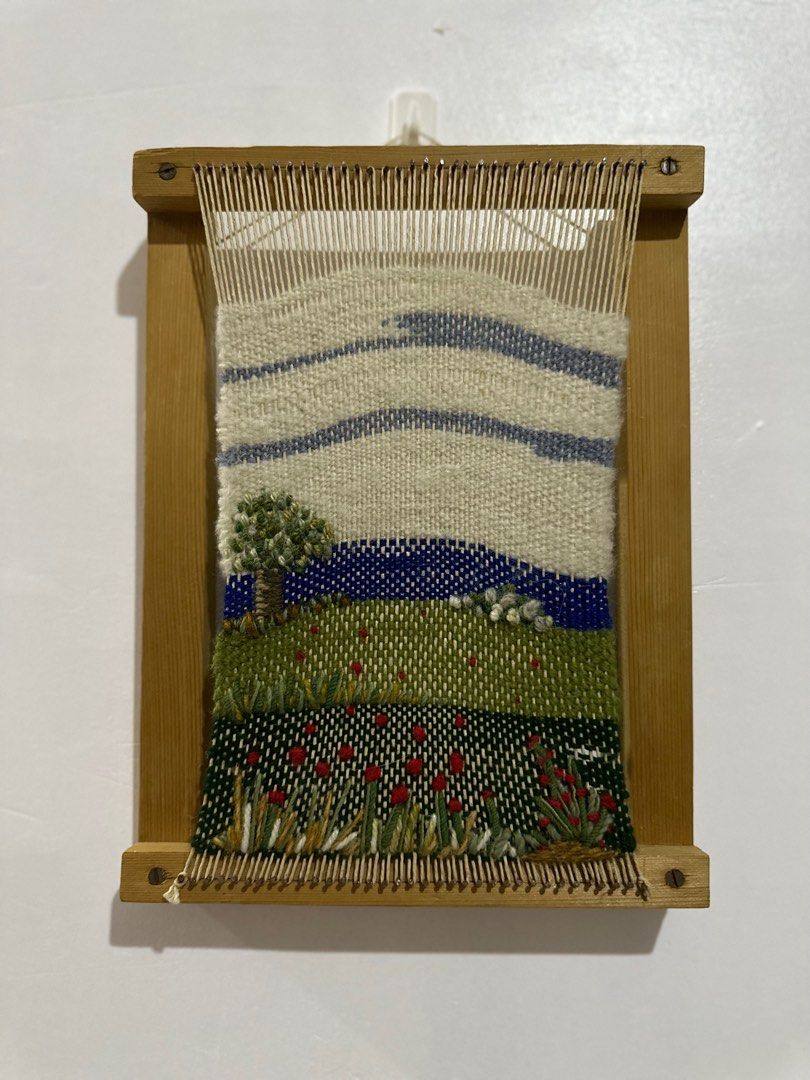 Wall display embroidery, Furniture & Home Living, Home Decor, Wall