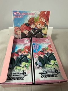 Weiss schwarz quintessential quintuplets the movie booster pack