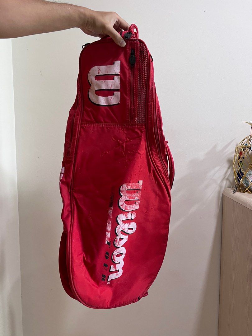 Wilson tennis bag for sale Sports Equipment Sports Games Racket Ball Sports on Carousell