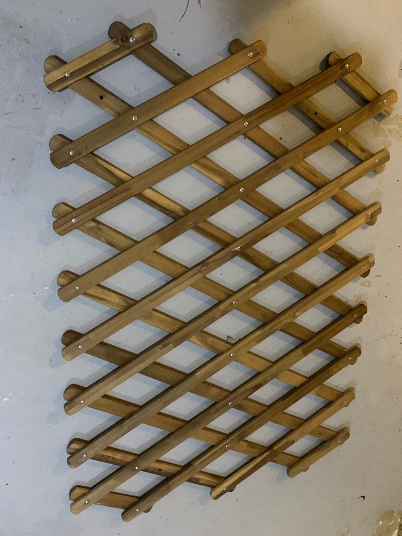 Wooden trellis (IKEA), Furniture & Home Living, Home Decor, Other Home