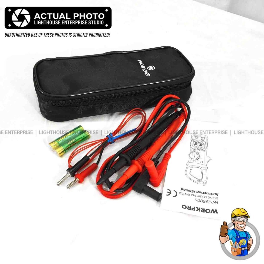 WORKPRO 600V Digital Multimeter (Standard / Clamp) *LIGHTHOUSE ...