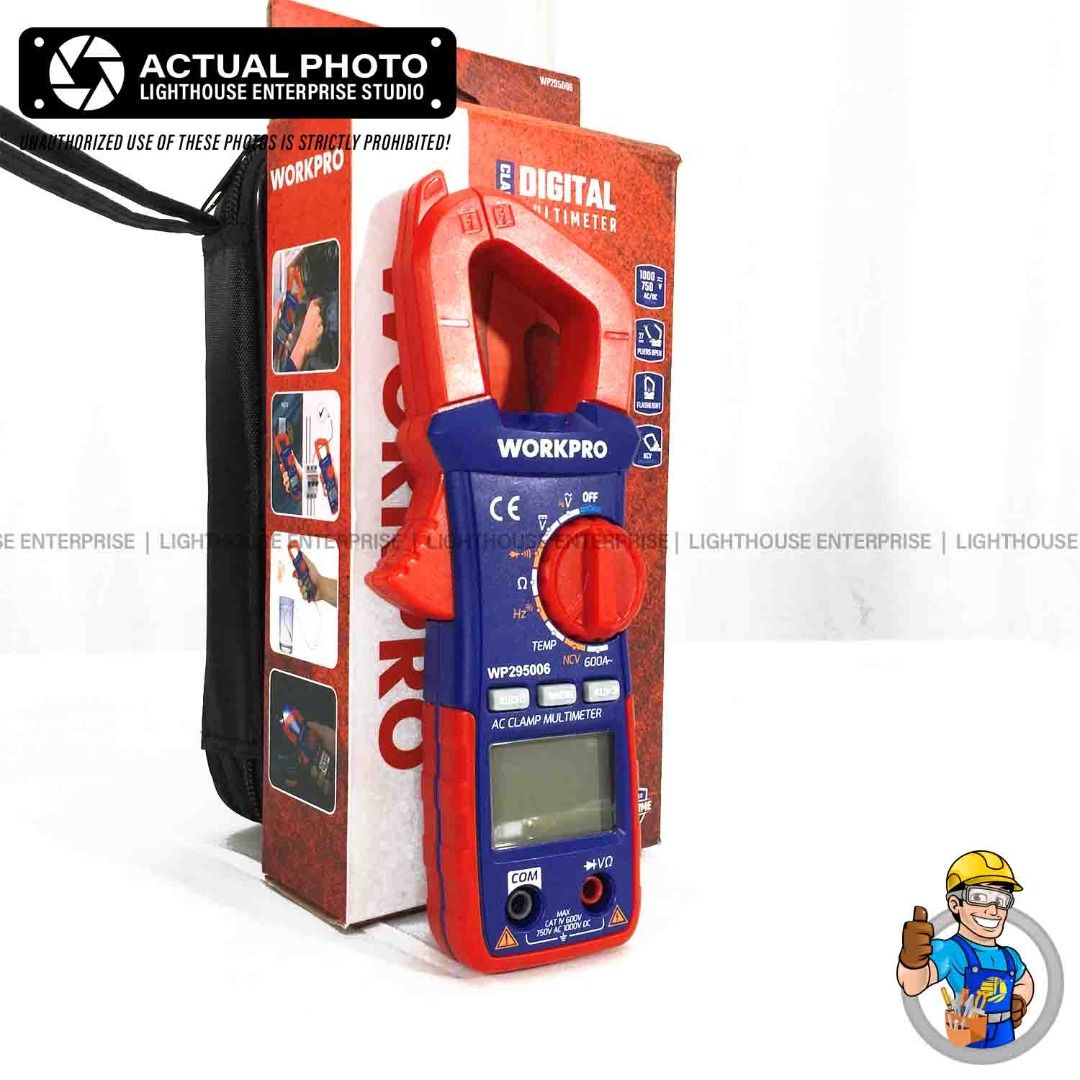 WORKPRO 600V Digital Multimeter (Standard / Clamp) *LIGHTHOUSE ...