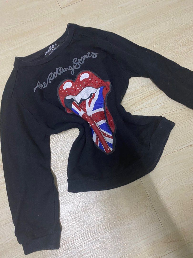 Zara rolling stones sweatshirt