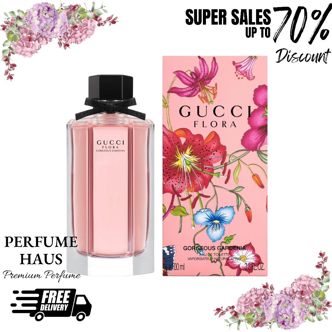 Gucci flora perfume pink hot sale