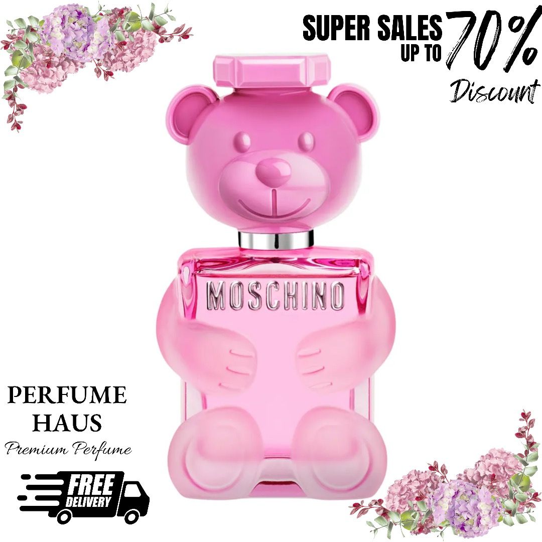 100ml MOSCHINO Toy 2 Bubble Gum Eau De Toilette Perfume for Women