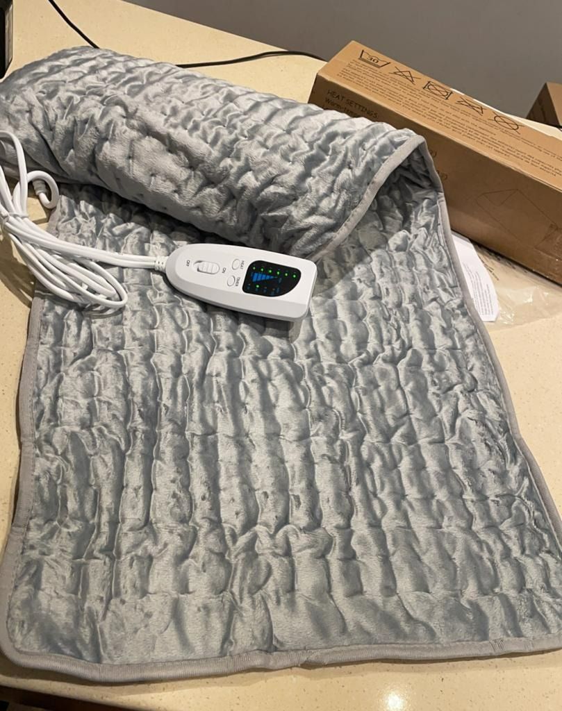 1812) ONKEY (TKHP2412) 75W BODY HEATING PAD, 6 TEMPERATURE OPTIONS, 4