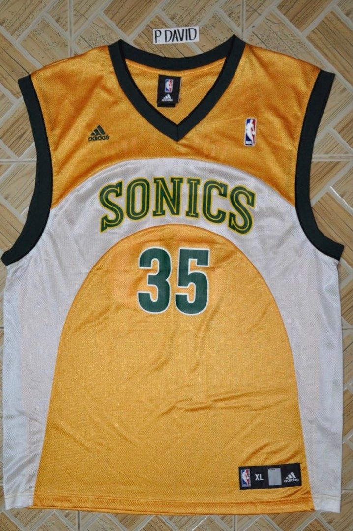 2007-08 Seattle SuperSonics Durant #35 adidas Alternate Jersey (Excellent) M