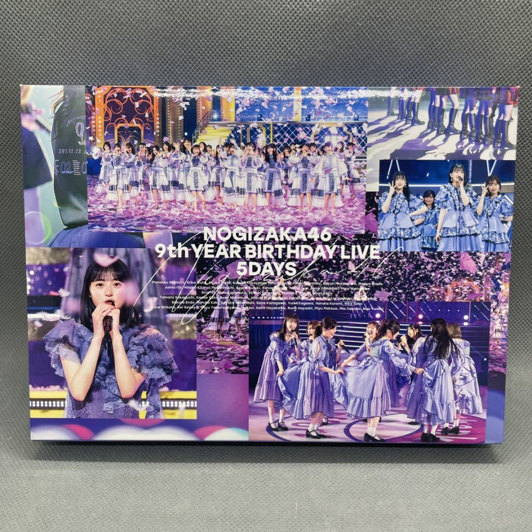 Blu-ray】乃木坂46「9th YEAR BIRTHDAY LIVE 5DAYS(完全生産限定版)」-