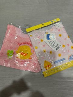 黃色小鴨蝴蝶裝+圍兜