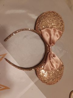 香檳金米奇老鼠耳朵髮箍 頭箍64208117230210110