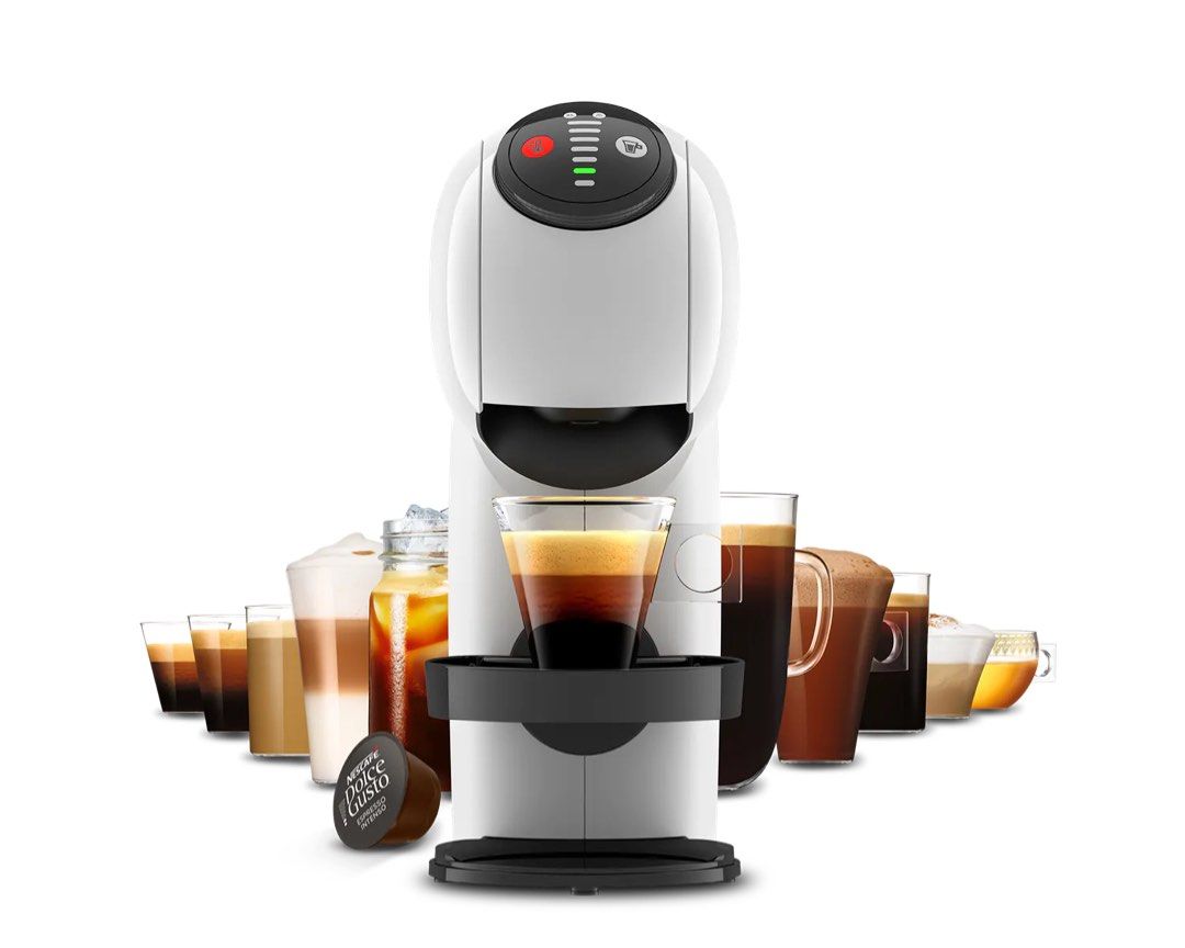 雀巢膠囊咖啡機 Genio S 小精靈咖啡機 Nespresso Nescafe dolce gusto 自動機款 簡約白色