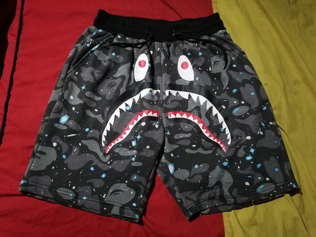 Bape galaxy hot sale shorts