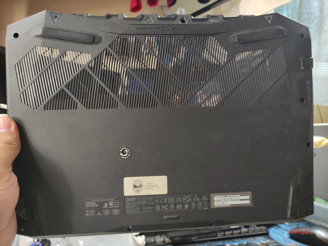 Acer Nitro 5 BOTTOM COVER CASE "chasis" housing (Category: Computer Parts) located in Bacoor. Submitted by ivanyun (Listing ID 1230243440, Image 1). Description: Bottom cover case For Acer nitro 5 an515 54 See actual pic for comparison pickup cavite or bgc 1pc left available. pm lng sa may need.