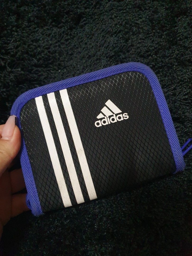 Adidas zip around wallet online