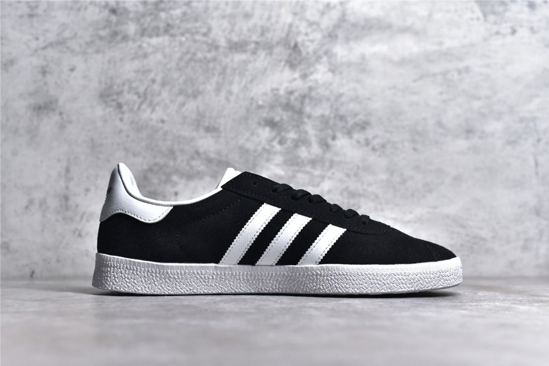 Adidas gazelle shoes store black and white