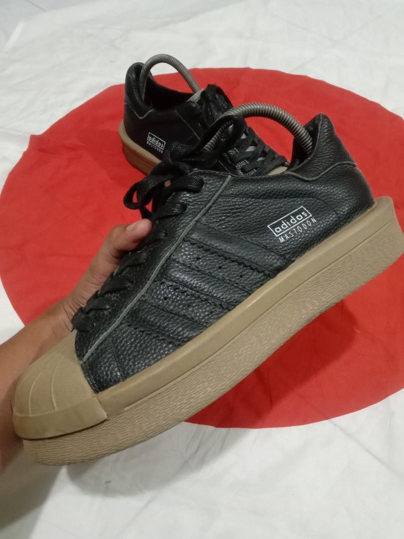 adidas gazelle silver green womens Rick Owens X Adidas Triple Black Mastodon Pro 37.5 – Dusty Archive main image 1