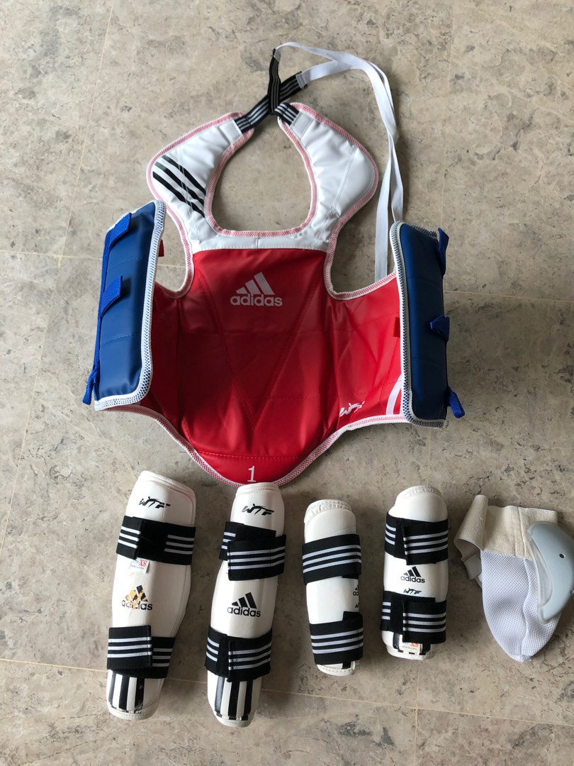 Adidas Taekwondo Sparring Kits for kids, Sports Equipment, Other Sports